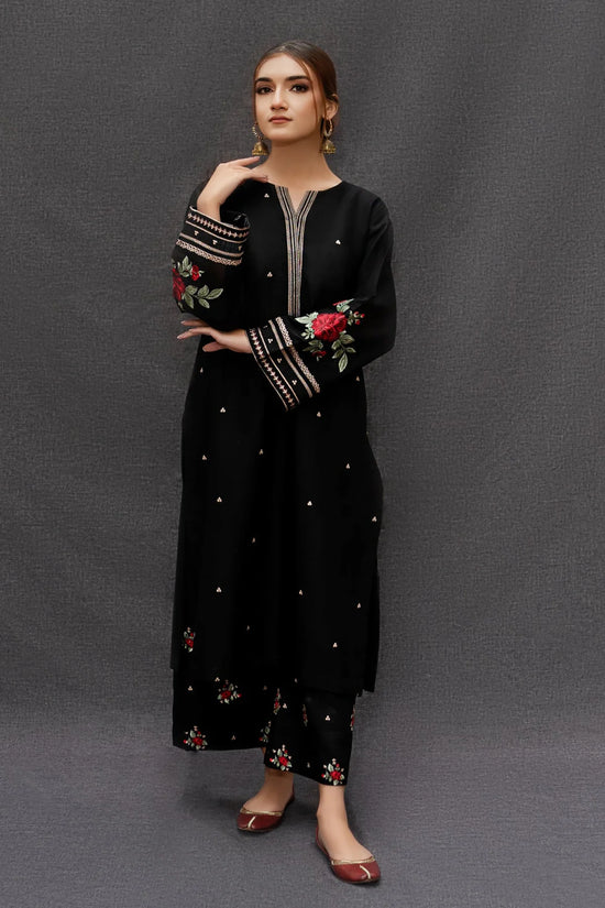 DHANAK 3PC EMBROIDERED Ragini.pk