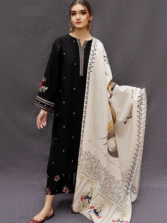 2pc Lawn Suit with Printed Dupatta Ragini.pk