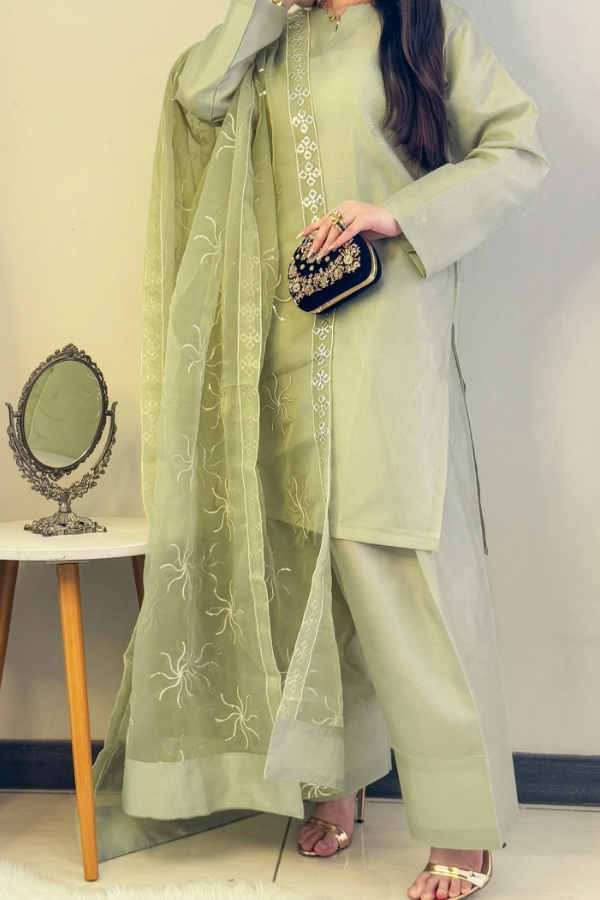 Farshi Shalwar Dazzling Aura - Aster Ragini.pk