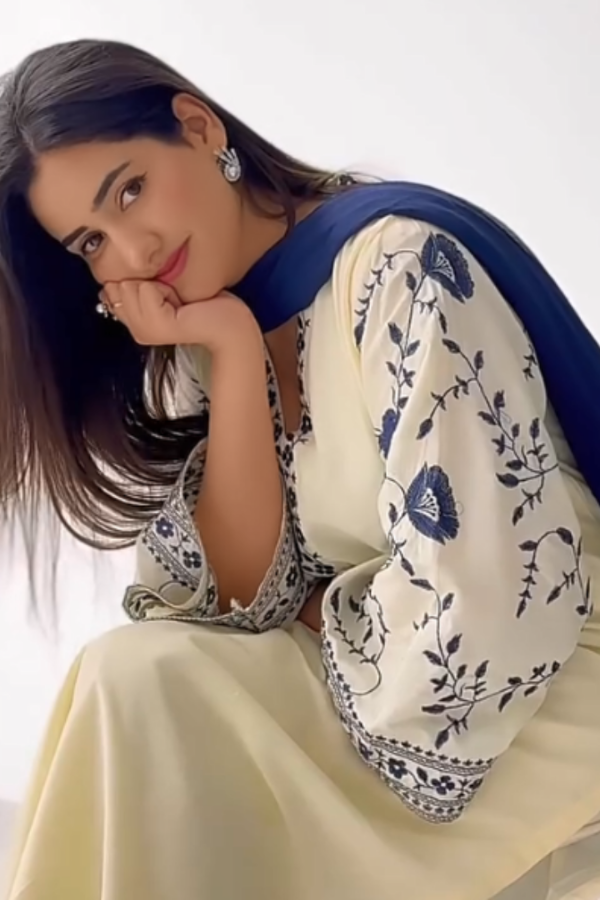 Ragini 3PC embroidered lawn suit with embroidered shirt, dyed trouser, and poly lawn dupatta – breathable and lightweight festive outfit for Eid, summer events, and everyday wear – available in stitched and unstitched options