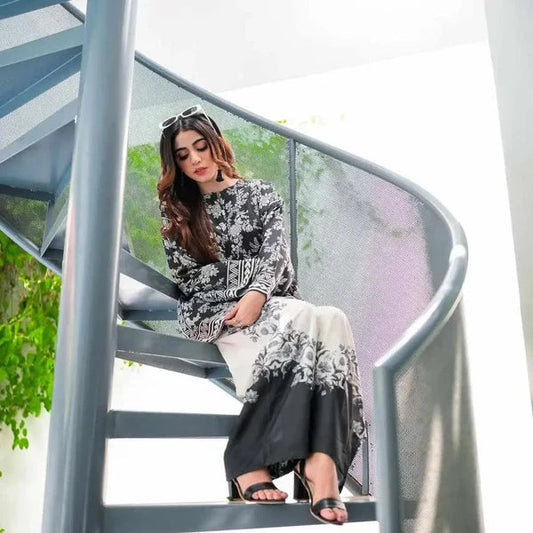 Swiss Lawn Digital Print 2-Piece Stitched Suit Ragini.pk