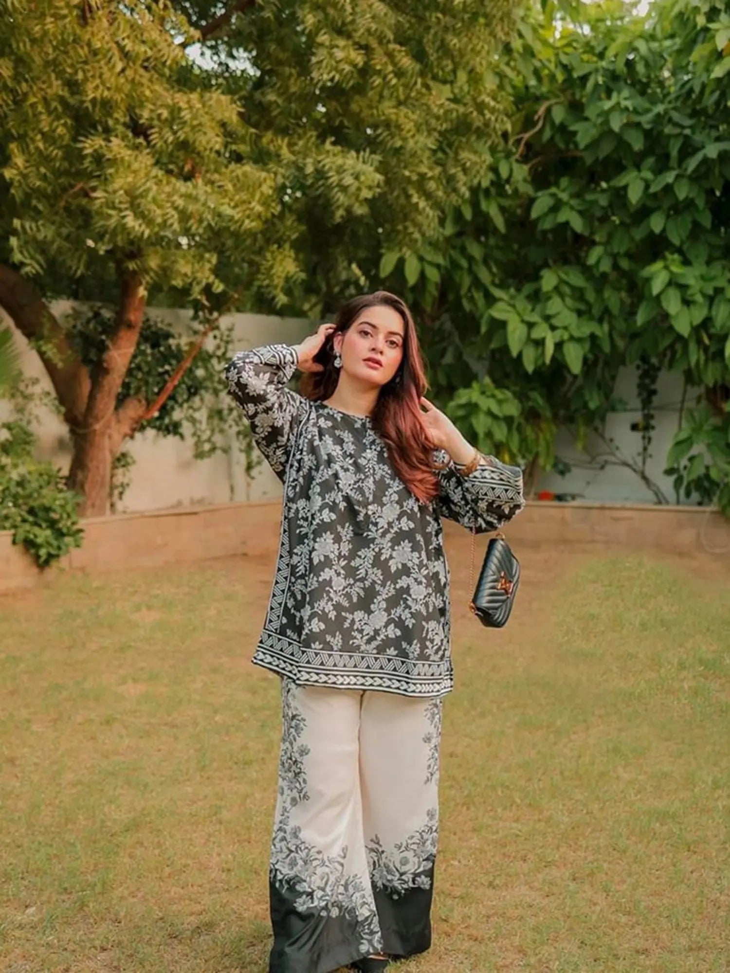 Swiss Lawn Digital Print 2-Piece Stitched Suit Ragini.pk
