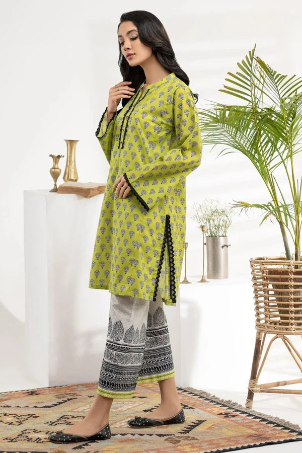 Swiss Lawn Printed 2-Piece Stitched Suit – Ragini Ragini.pk