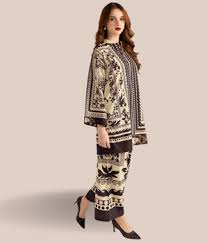 Swiss Lawn Printed 2‑Piece Stitched Suit Ragini.pk